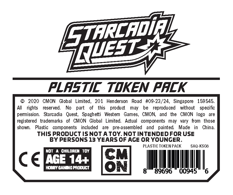 Starcadia Quest: Plastic Token Pack