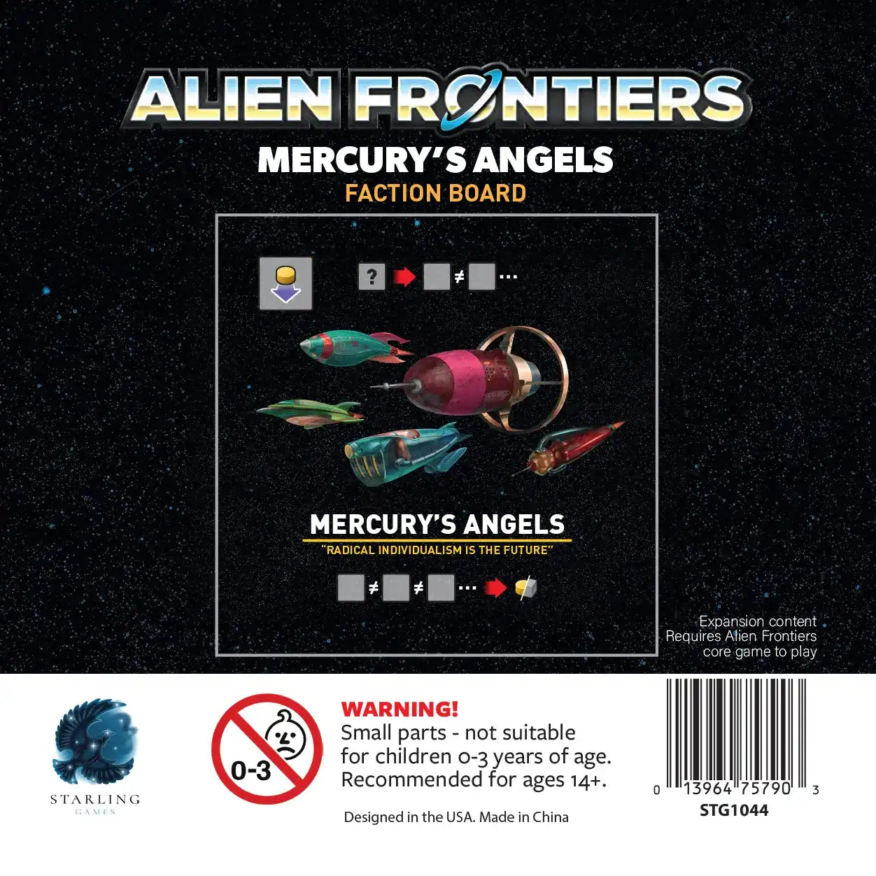 Alien Frontiers Mercurys Angels Faction Pack