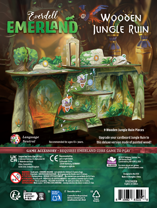 Everdell Emerland Wooden Jungle Ruin