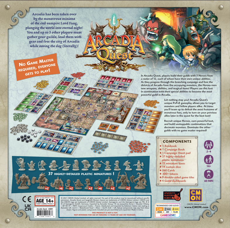 Arcadia Quest Core Game
