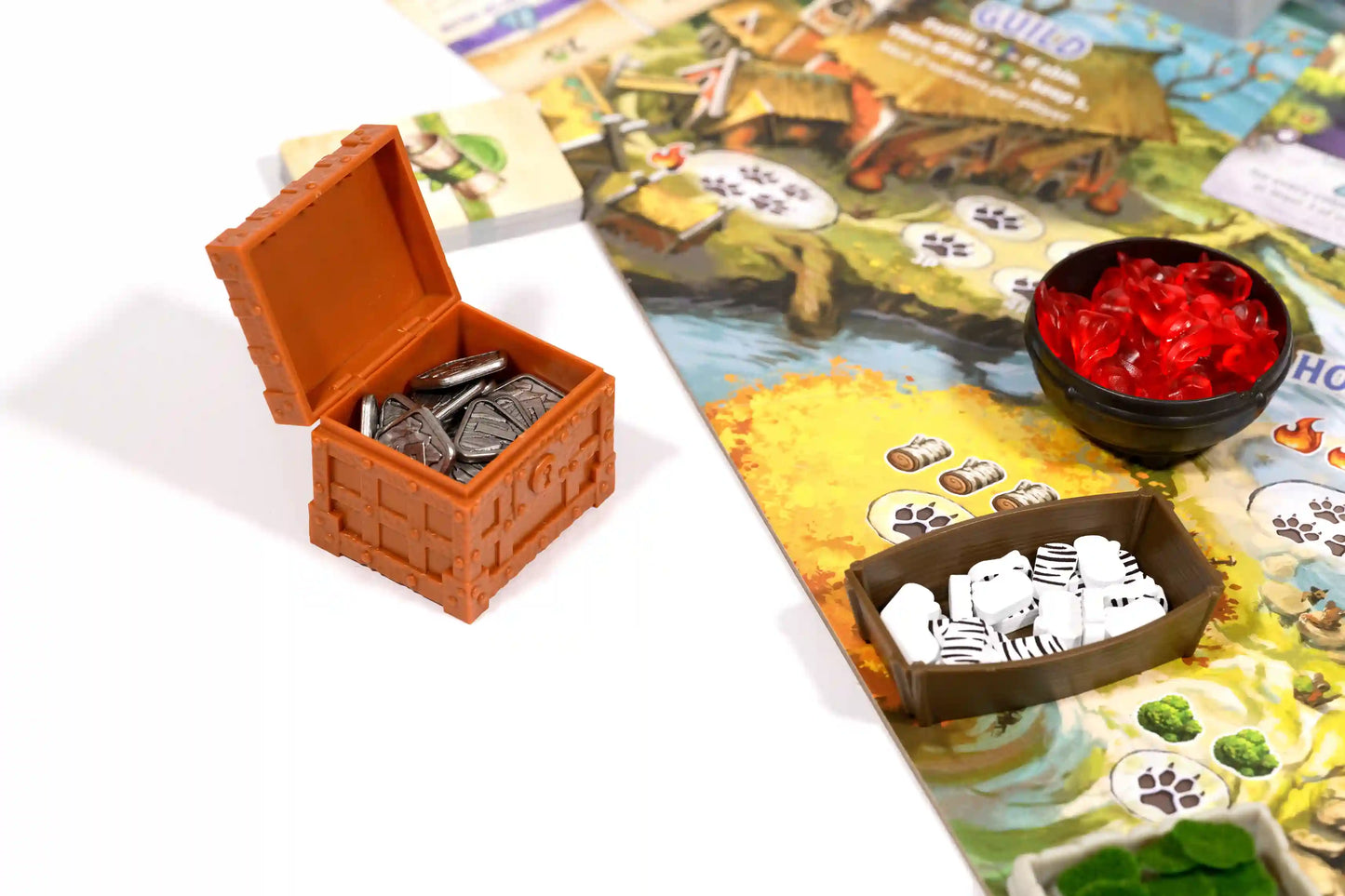 Everdell Silverfrost Deluxe Resource Vessels