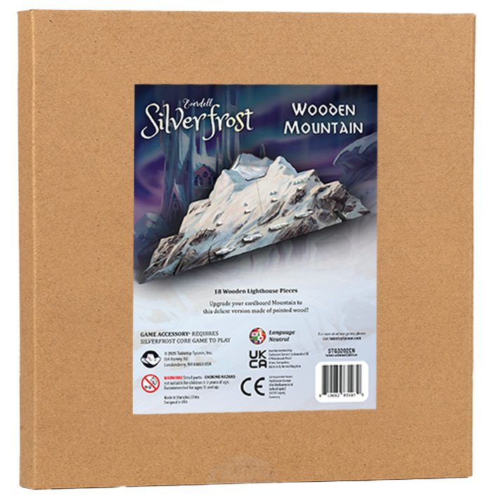 Everdell Silverfrost Wooden Mountain **PRE-ORDER**