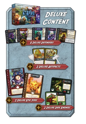 Tiny Epic Defenders: Deluxe Mini-Expansion
