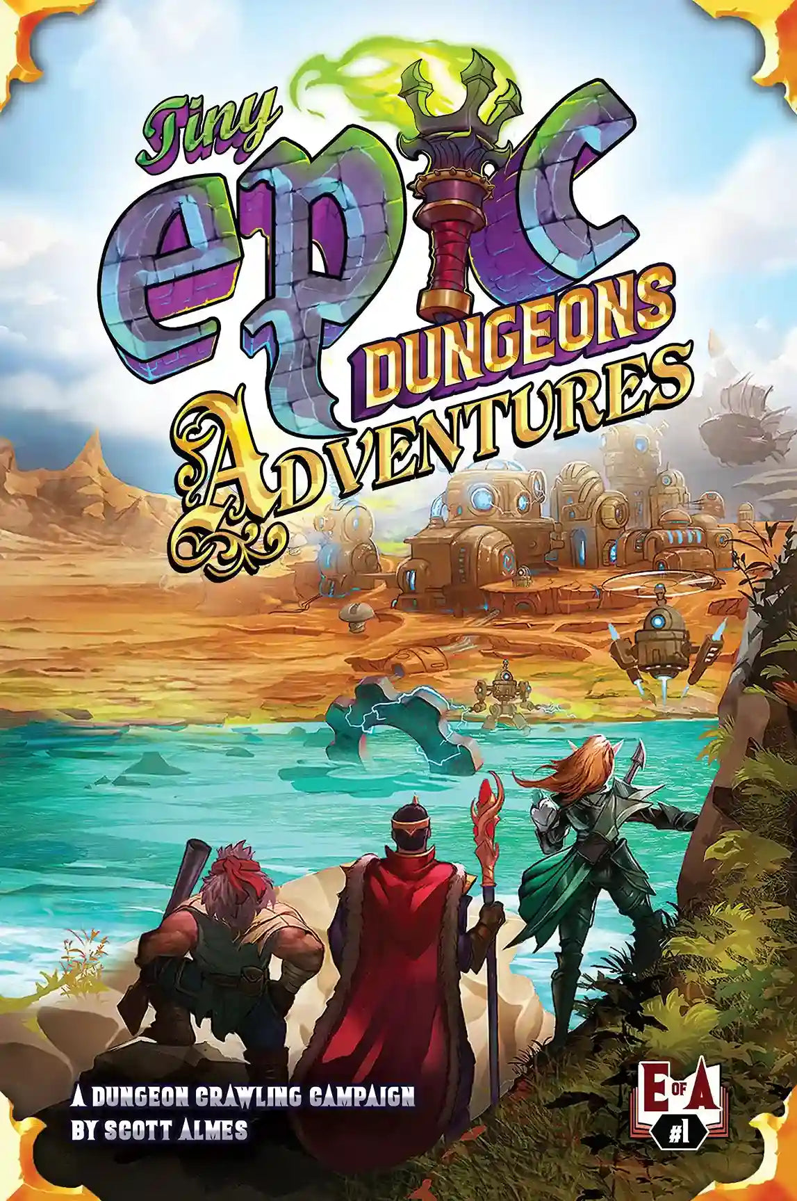Tiny Epic Dungeons Adventures Deluxe