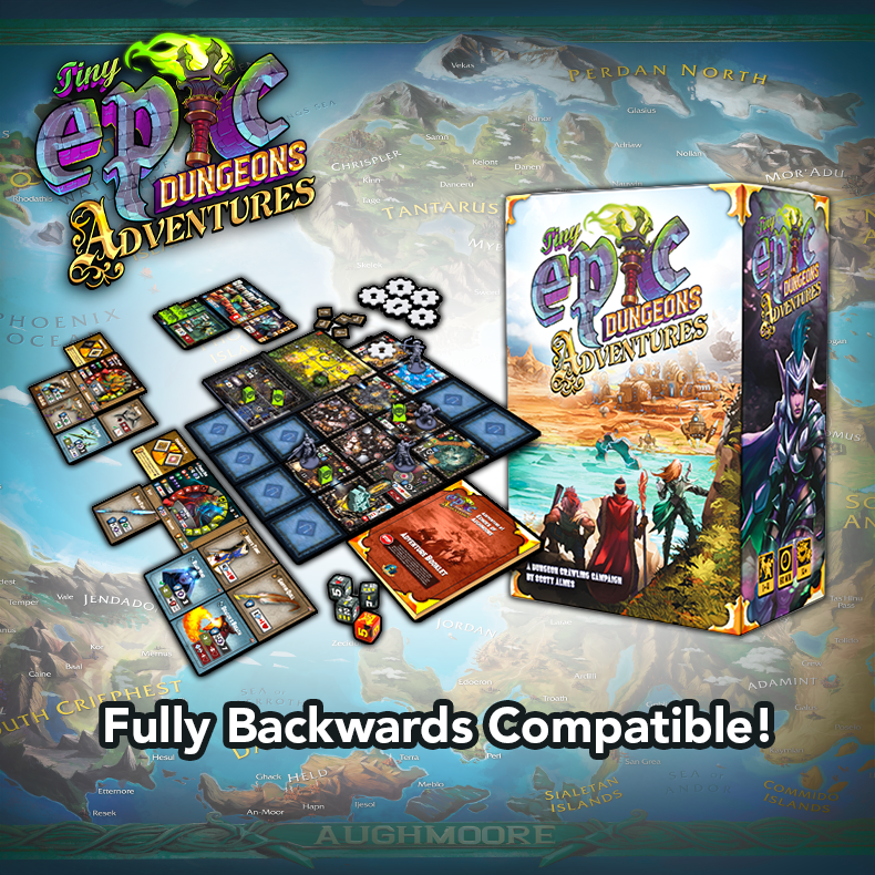 Tiny Epic Dungeons Adventures