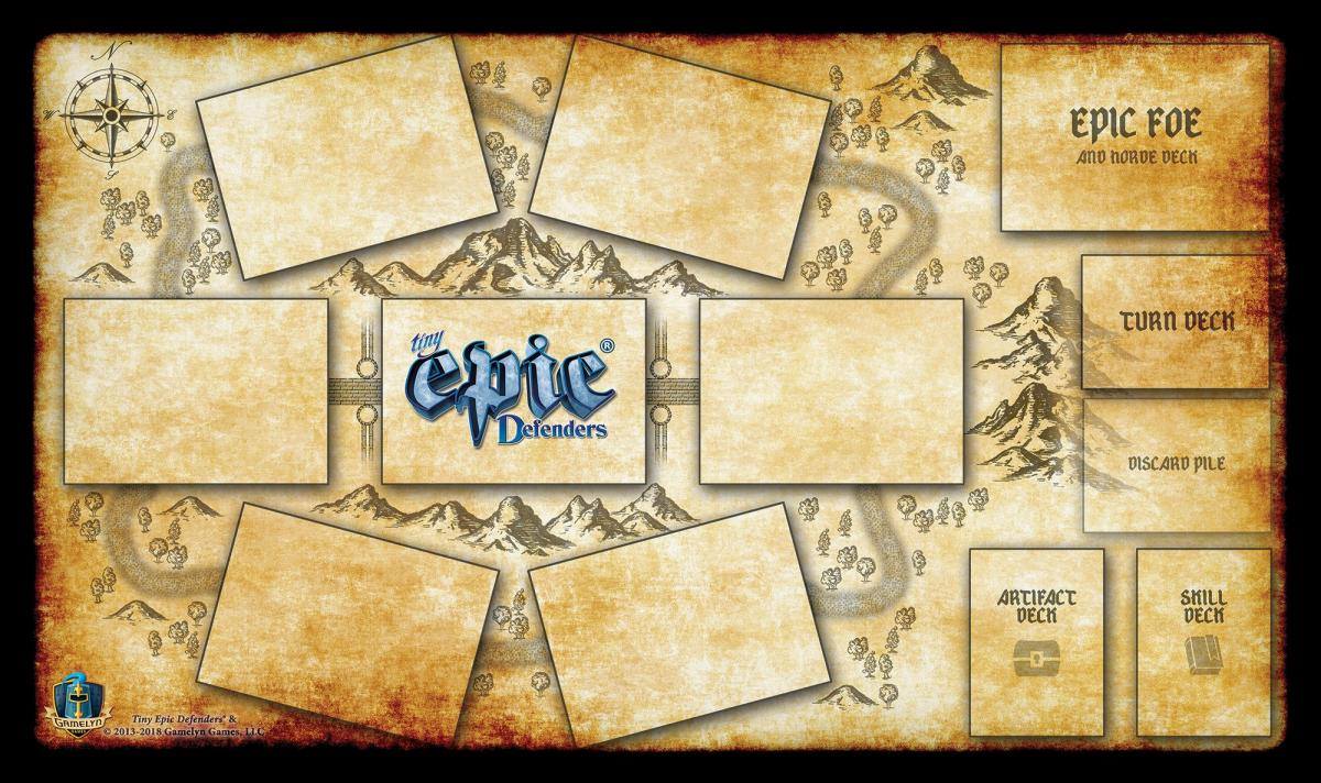 Tiny Epic Defenders: Game Mat