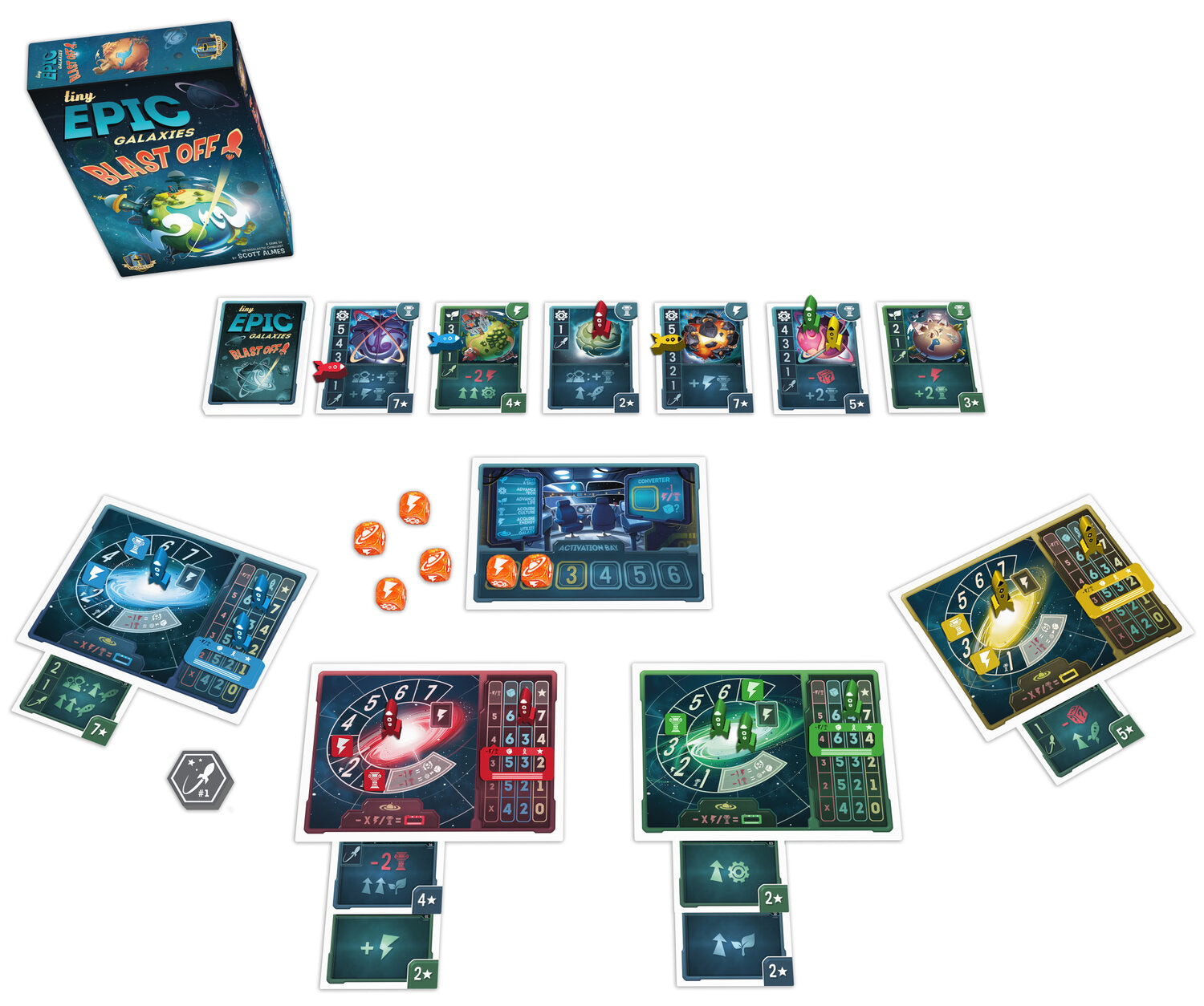 Tiny Epic Galaxies BLAST OFF!