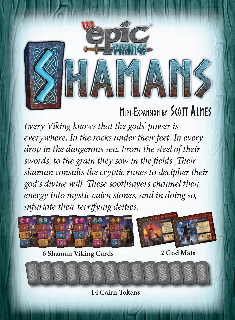 Tiny Epic Vikings: Shamans Mini-Expansion