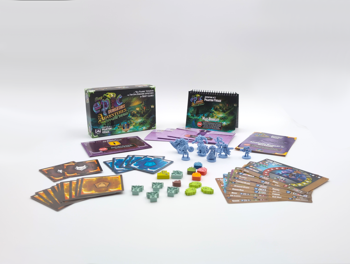 Tiny Epic Dungeons Adventures: Phantom Voyage 1st Edition