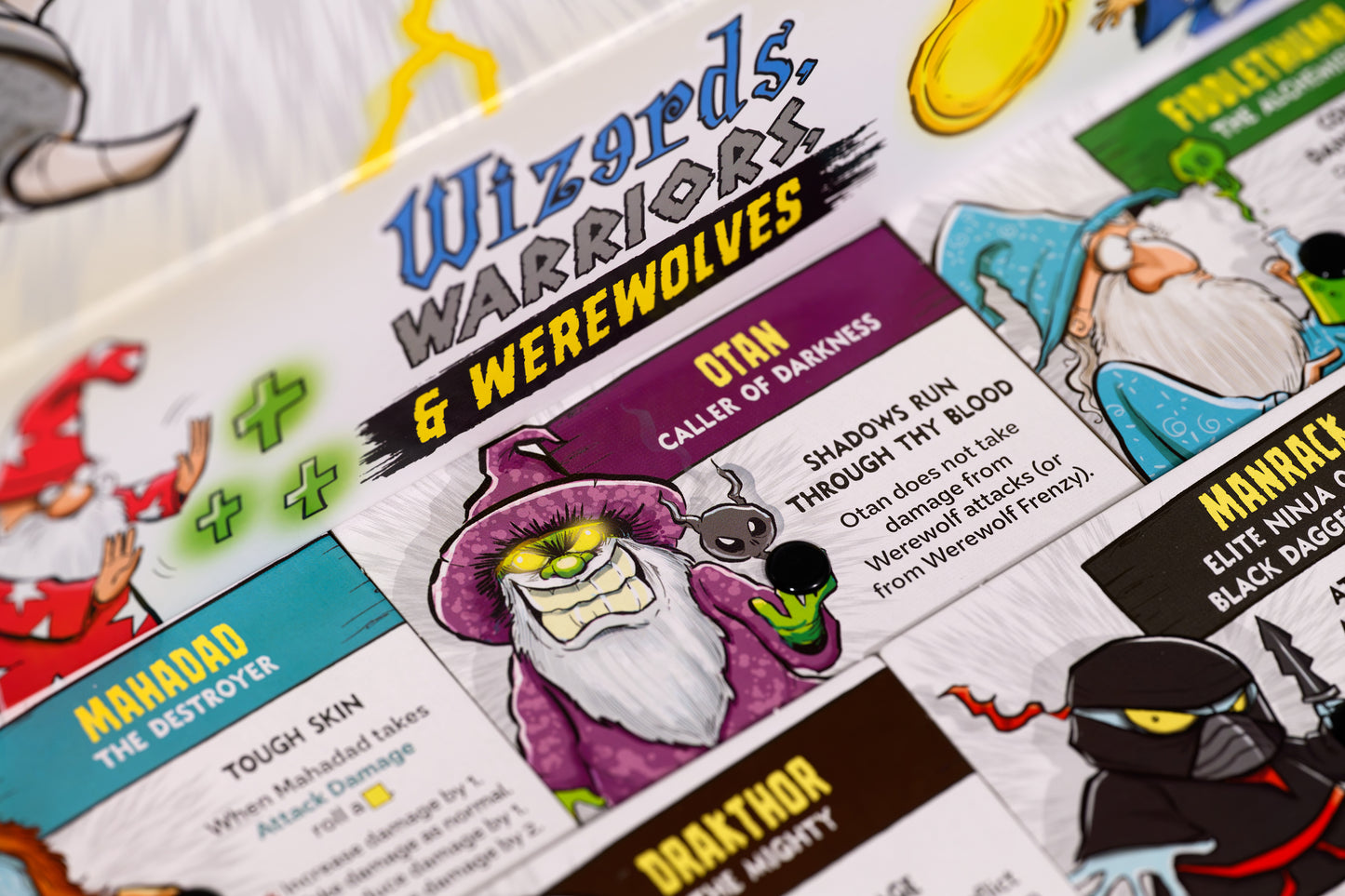 Wizerds, Warriors, and Werewolves