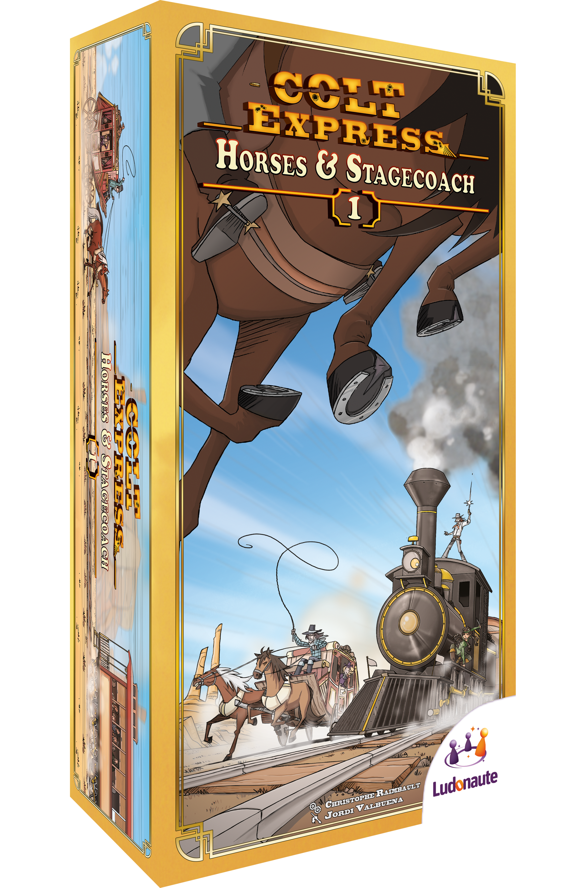 Colt Express: Horses and Stagecoaches