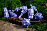PolyHero Warrior 8 Dice Set - Ghost Knight