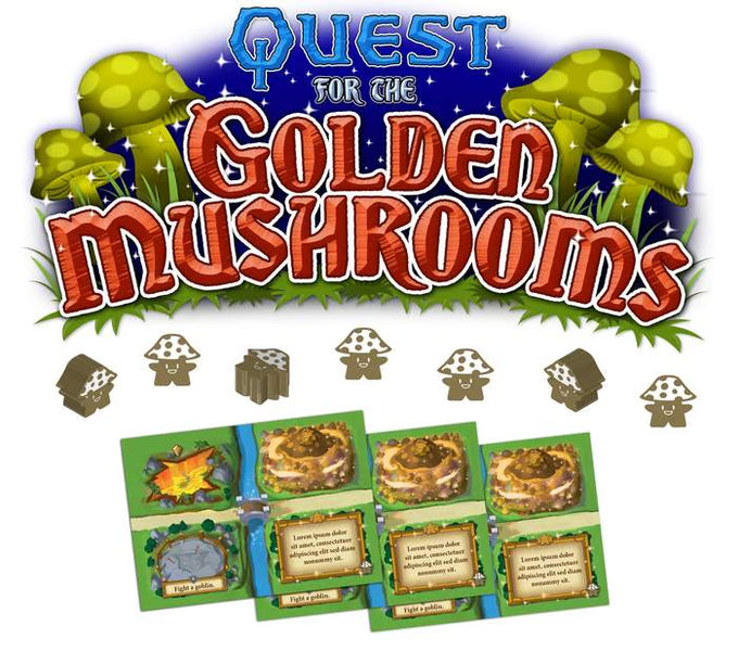 Tiny Epic Quest: Quest for the Golden Mushrooms Mini-Expansion