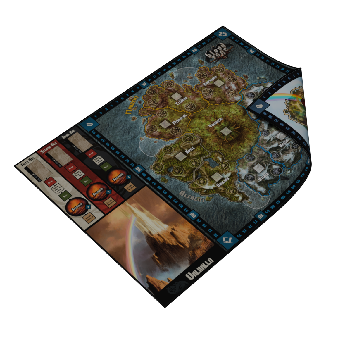 Blood Rage & Blood Rage: Valhalla Neoprene Mat