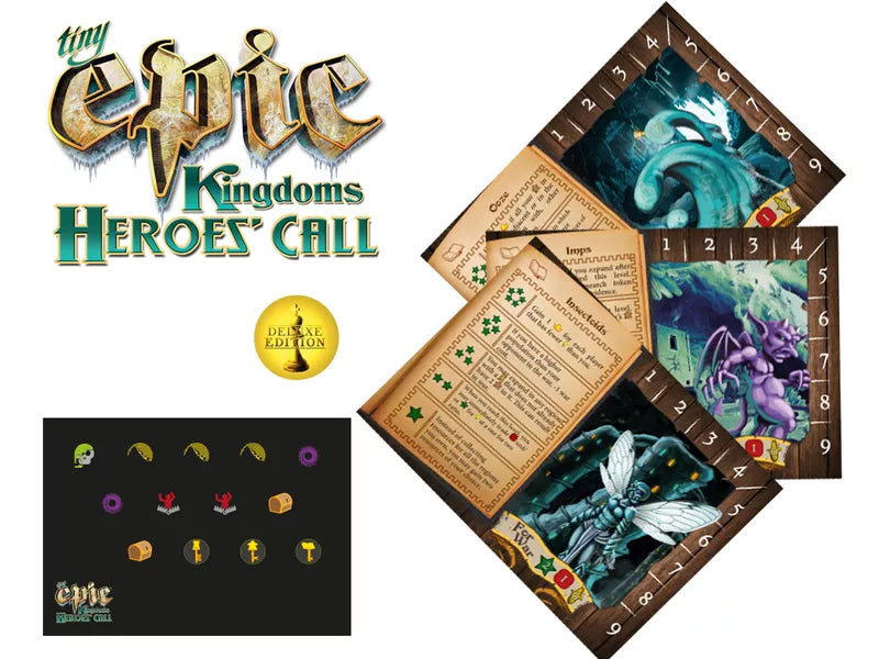Tiny Epic Kingdoms: Heroes Call: The Keys of Aughmoore Mini-Expansion