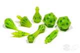 PolyHero Wizard 8 Dice Set - Acid Splash