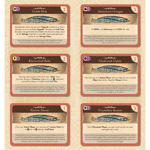 Nemo's War Nautilus Upgrades Expansion Pack 1